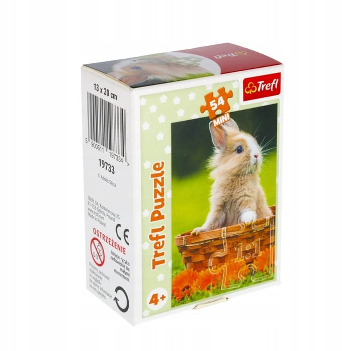 Trefl Minipuzzel 54 Stukjes - Schaduwrijke Dieren 19733