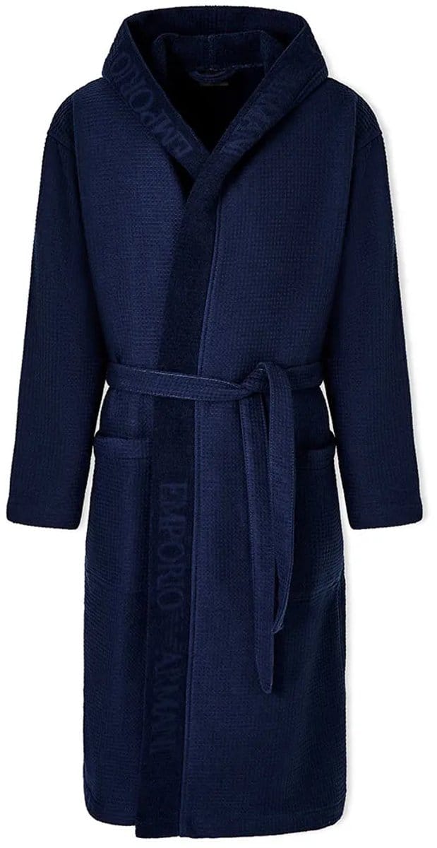 Emporio Armani Ex000015_af22705 Badjas Blauw L