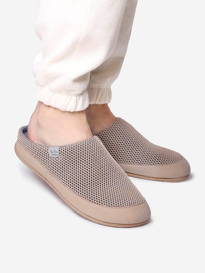 Herenslippers van mesh | NIUE-GC