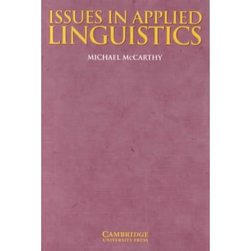 Issues In Applied Linguistics - Michael McCarthy