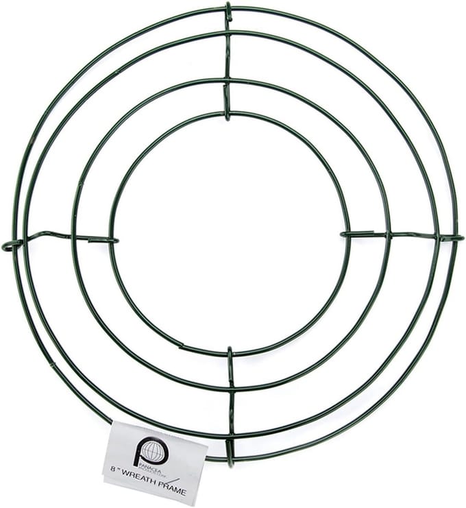 Stevige Ronde Draadkrans Basis voor Kerst & Bloemschikken - 20 cm
