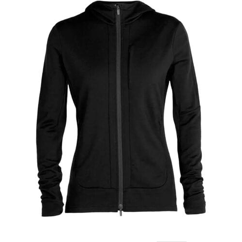Icebreaker Quantum III LS Zip Hoodie (Maat - L, Kleur - BLACK)