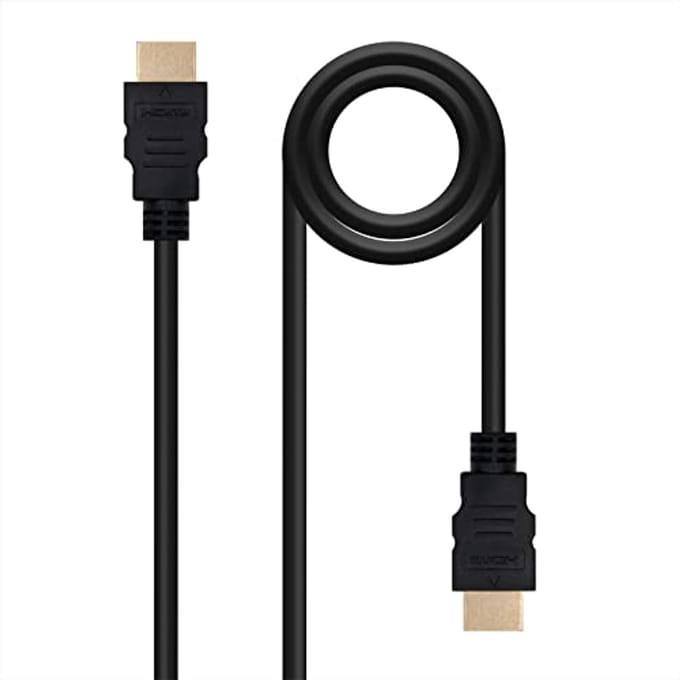 High Speed HDMI-kabel V2.0 - 4K 60Hz, 18 Gbit/s, Zwart, 0,5 m