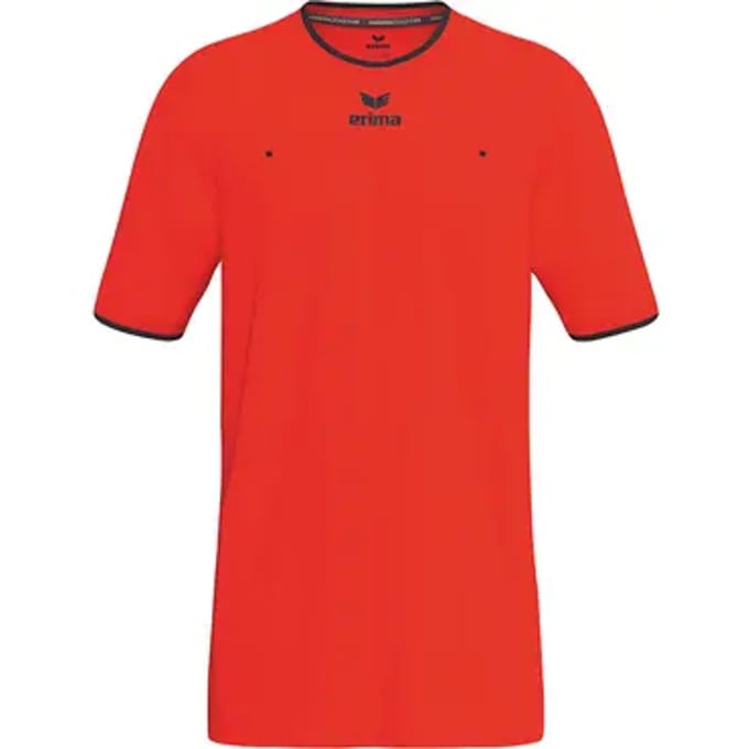 Erima Referee Scheidsrechtersshirt Korte Mouw Kinderen - Coral | Maat: 128