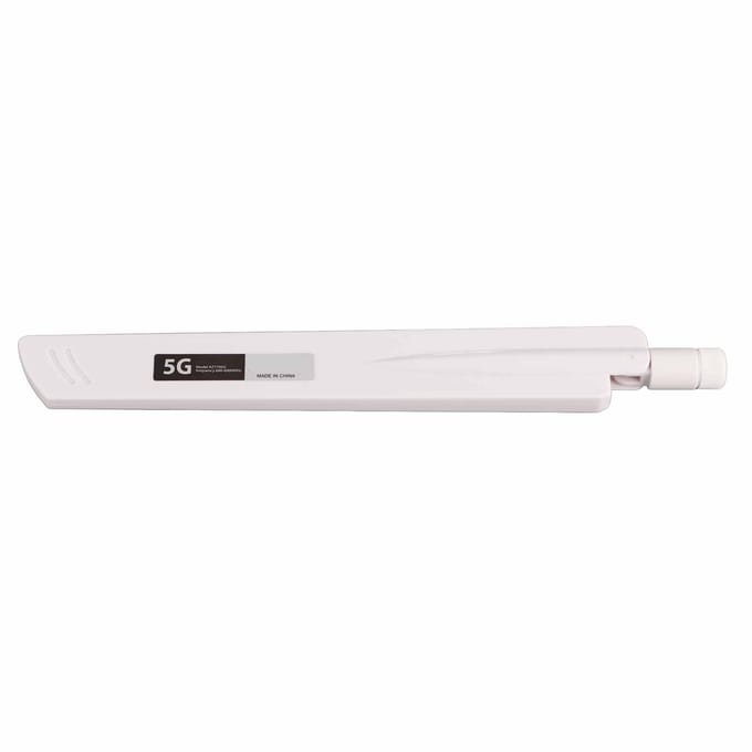 AZ7795G 18dBi Hoge Gain 5G Antenne SMA Omni Directioneel Volledig Band Antenne voor Routers Draadloze Bewaking wit