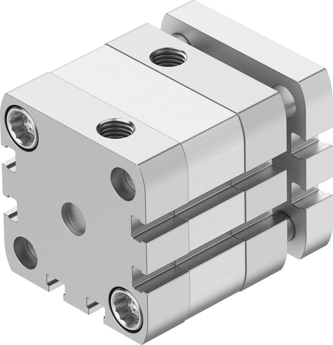 Festo Compacte Cilinder 40mm Boring 5mm Slag ISO 21287 Dubbelwerkend - 554248 - P2DP6