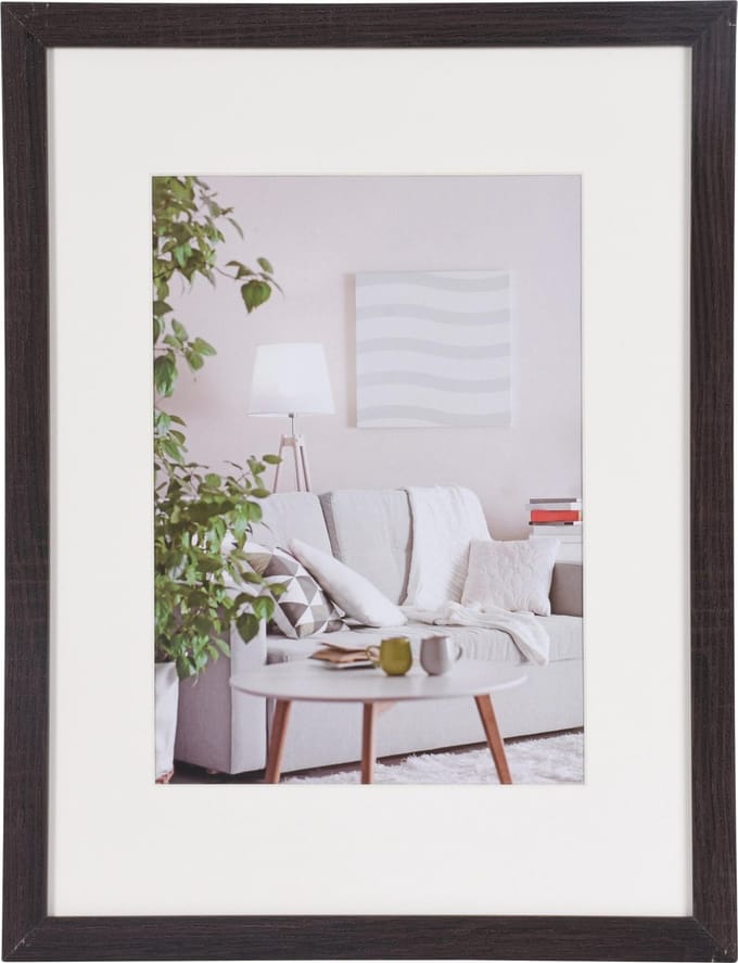 Fotolijst - Henzo - Modern - Fotomaat 30x40 cm - Donkerbruin