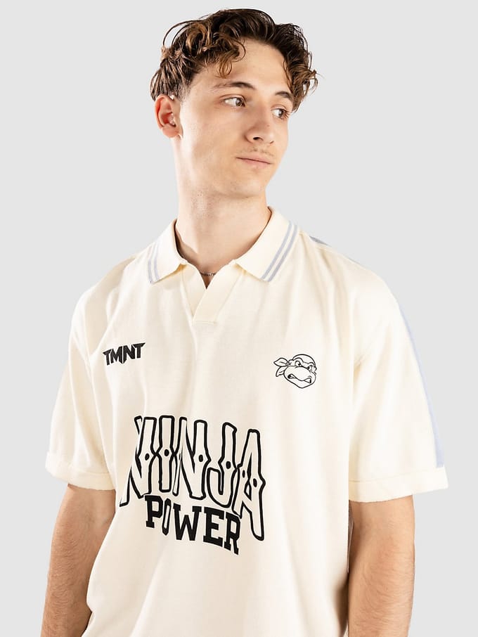 Redefined Rebel CCTurtles Knit Boxy Fit Polo
