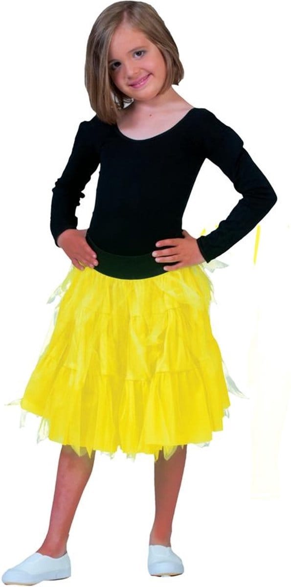 Petticoat neon geel Lili kind