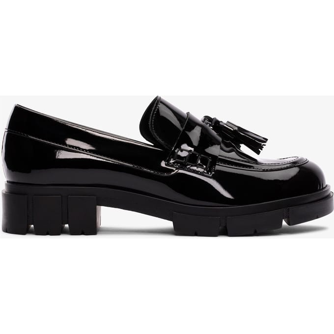 Teala Loafer Zwarte Patenten Schoenen