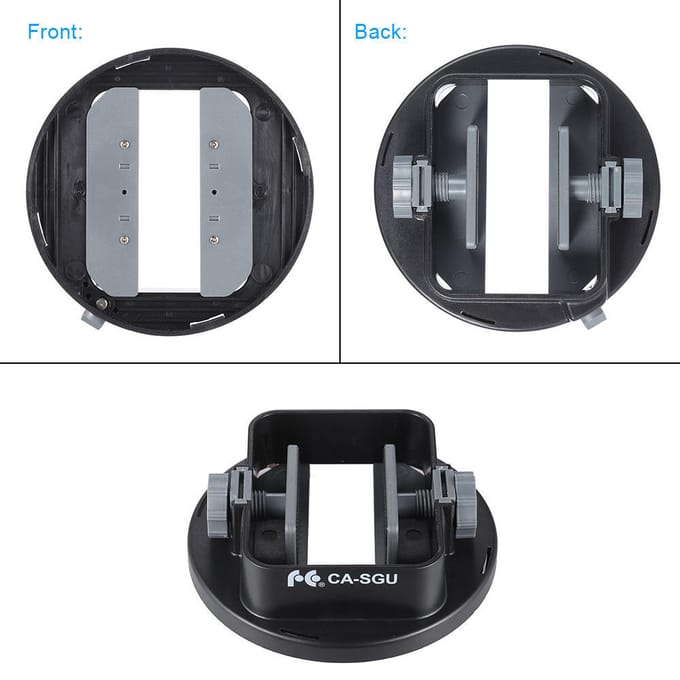 Godox SA-01-BW 144mm Diameter Montageflens Ringadapter voor Flitsaccessoires Past op Bowens zilver