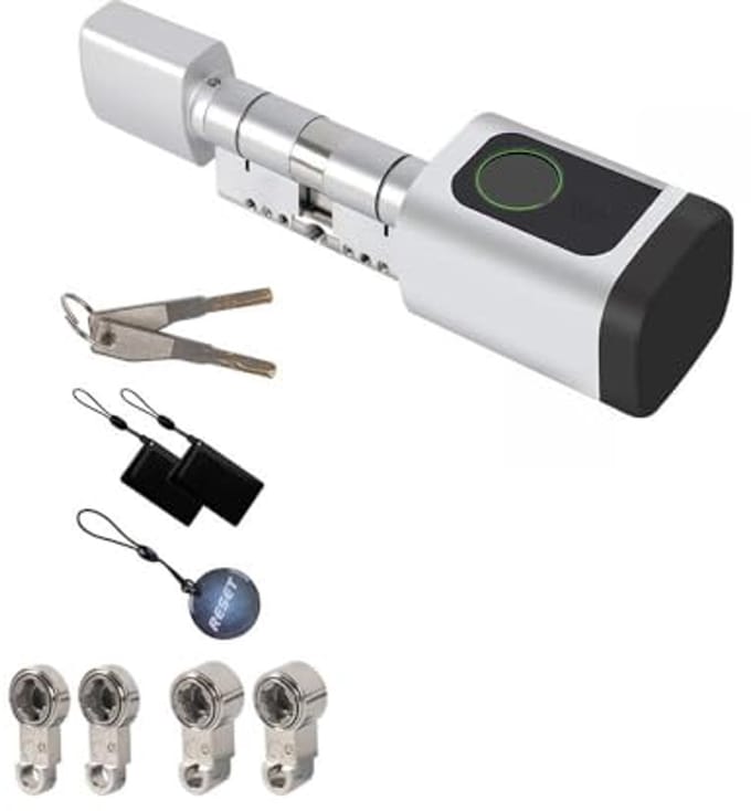 Bluetooth Smart Deurslot met Vingerafdruk en App Controle - IP54 Waterdicht