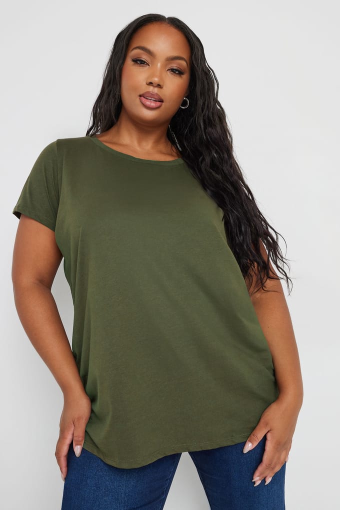 Yours Set Van Drie Paar Tshirts Van Katoenmix In Groen/Zwart/Wit Size 58-60