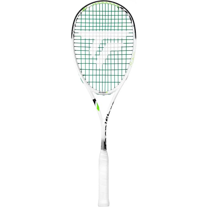 Tecnifibre Slash 120 Control Strung 305 Green Squashracket Zilver 0