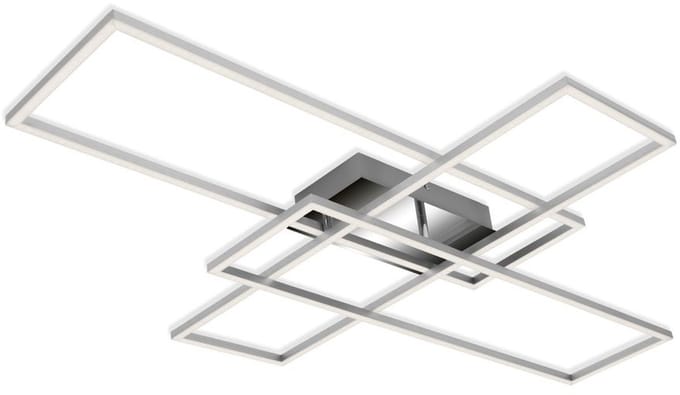 BRILONER LED Plafondlamp 3504-018 stepdim warmwit aluminium-chroom