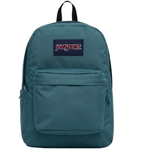 JanSport Superbreak Plus Backpack, Unisex, Groen, Rugzak, maat: One size