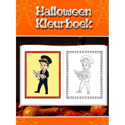 Leuk Halloween Kleurboek Voor Kinderen - Mieke Stevens