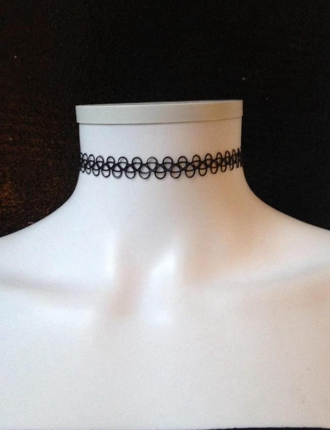 Tattoo Choker Zwart Bodywire®