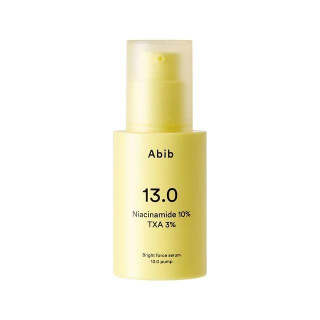 Abib - Bright Force Serum 13.0 Pump 5% Glutathione, 10% Niacinamide, 3% TXA en Vitamin B5 - 30ml