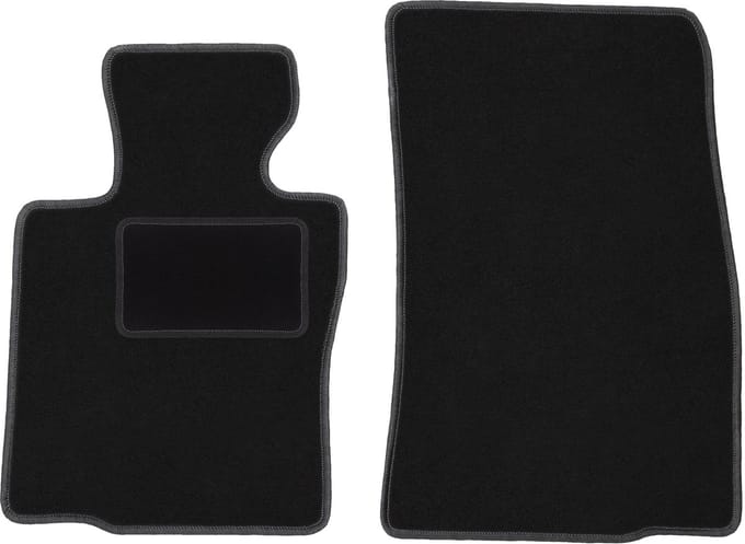 Wielganizator WLG-CARLUX - Auto Vloermatten - Voor Mini Paceman - Zwart