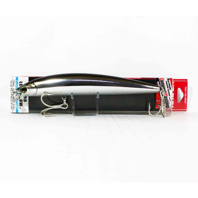 Yo Zuri Hydro Minnow Long Cast 170 mm drijvend kunstaas R1323-CSBL (7486) black
