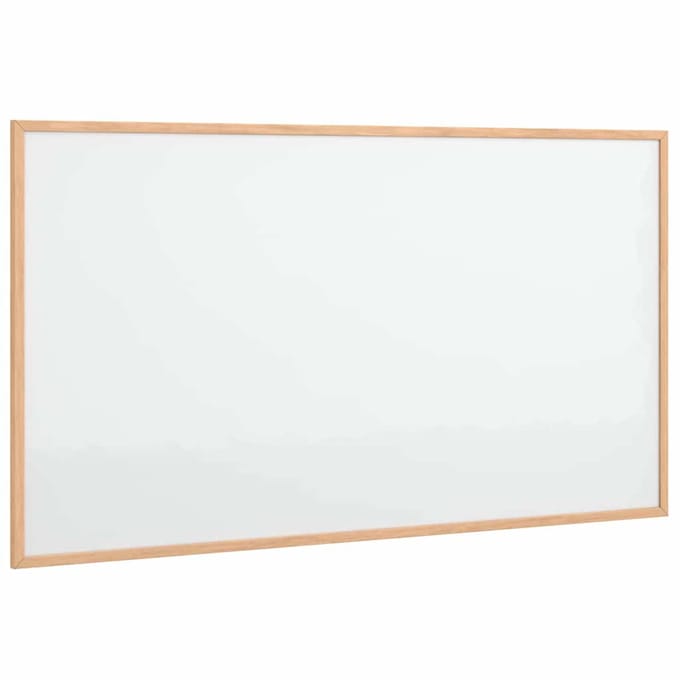 vidaXL - Magnetisch - whiteboard - met - massief - grenenhouten - frame - 100x55 - cm