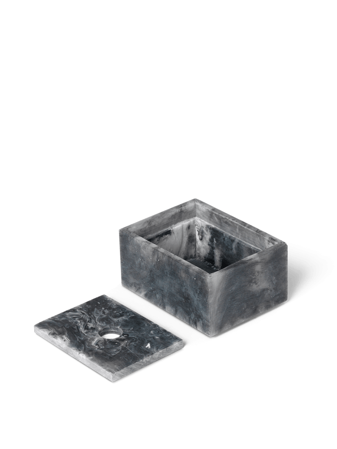 Ferm Living Mist Box - charcoal - 7,5 x 10 cm