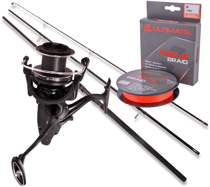 Ultimate Reaper Static Deadbait Set 3.60m (3lbs) (3-Delige Hengel) - Roofvis Set