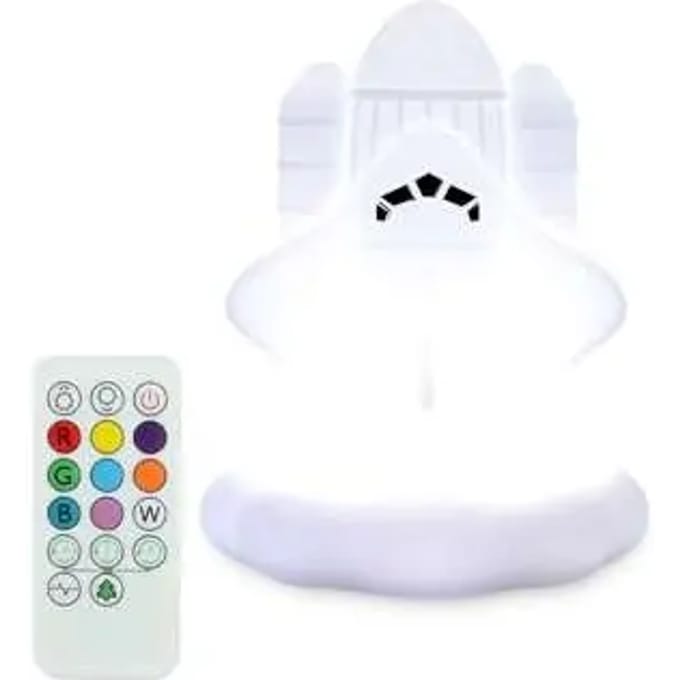 Siliconen USB nachtlampje raket EFK France
