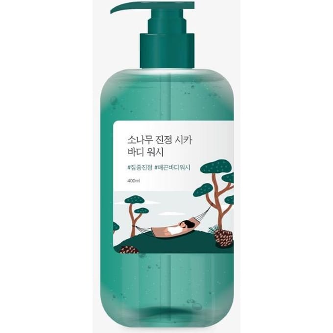 ROUND LAB Pine Calming Cica Bodylotion 250ml blue