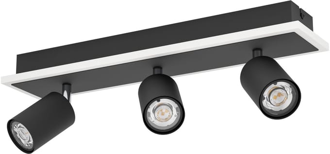 EGLO Rimbocchi 1 Spot - LED - 46 cm - Zwart|Wit - Dimbaar - Lichtscenario's