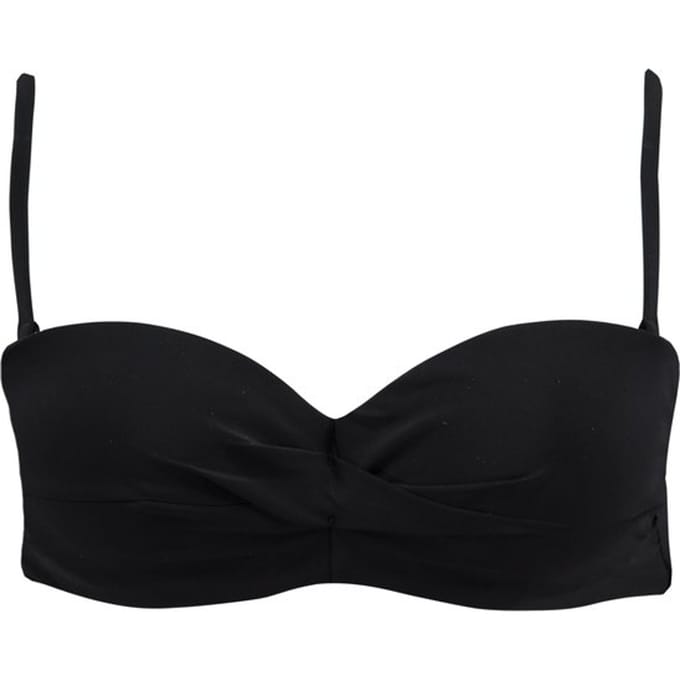 Barts Solid Bandeau Zwart Dames Bikinitopje - Maat 36 C/D