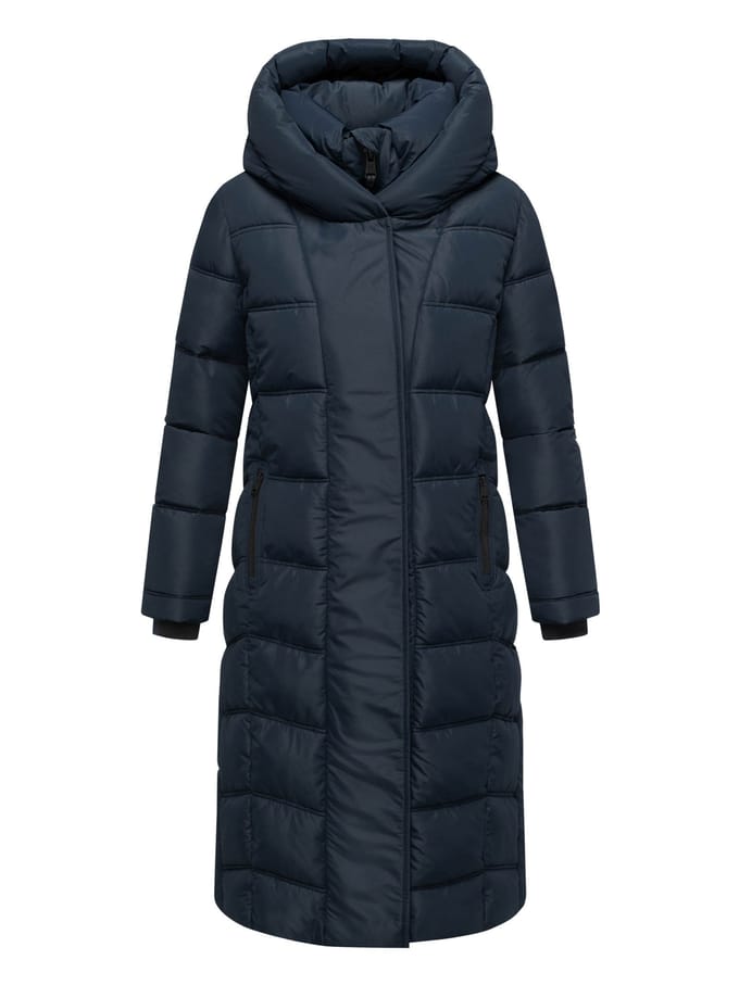 Navahoo dames gewatteerde mantel Engelsfeder XIV – warm, stijlvol & praktisch