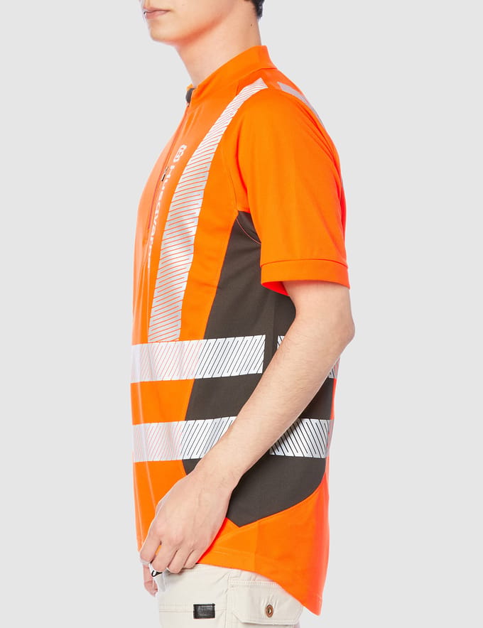 Husqvarna werk t-shirt high viz tech m