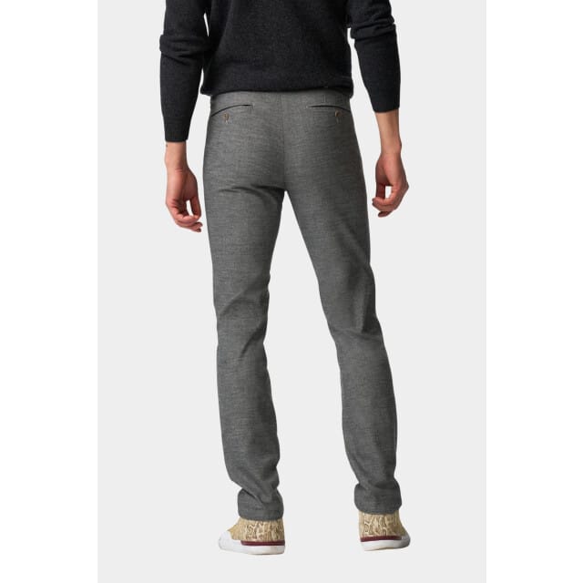 Meyer Broek Bonn Active Jersey Look Flat-Front Chino Grijs / male