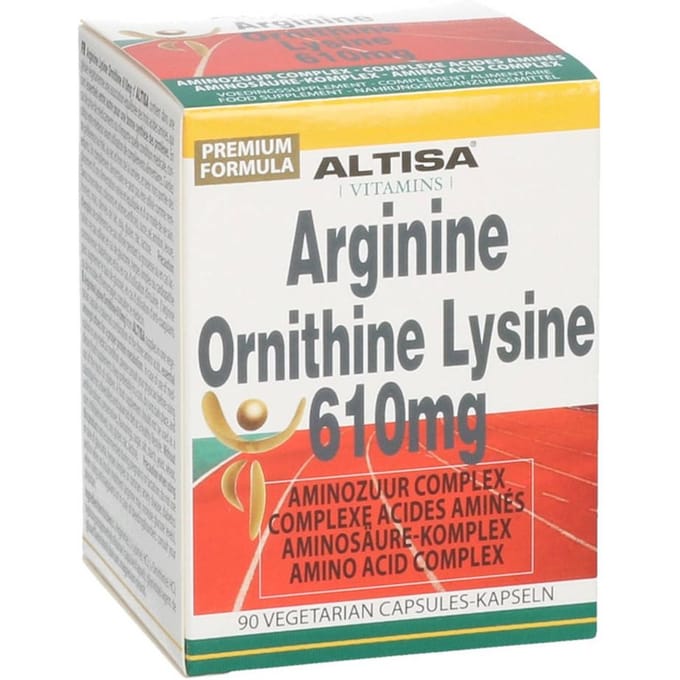 Altisa Arginine Ornithine Lysine V-caps 90 151038