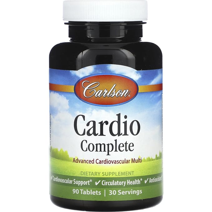 Cardio Complete, Geavanceerde Cardiovasculaire Multivitamine, 90 Tabletten