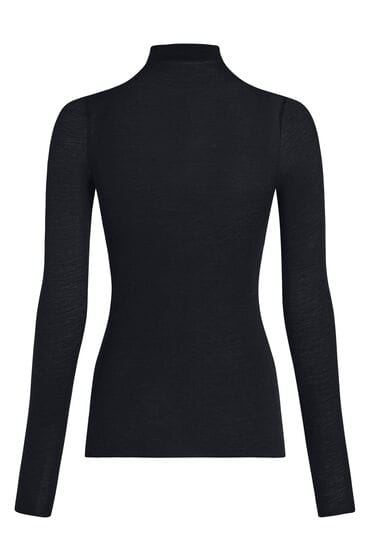 Hunkemöller super soft Turtleneck shirt met Cashmere Zwart