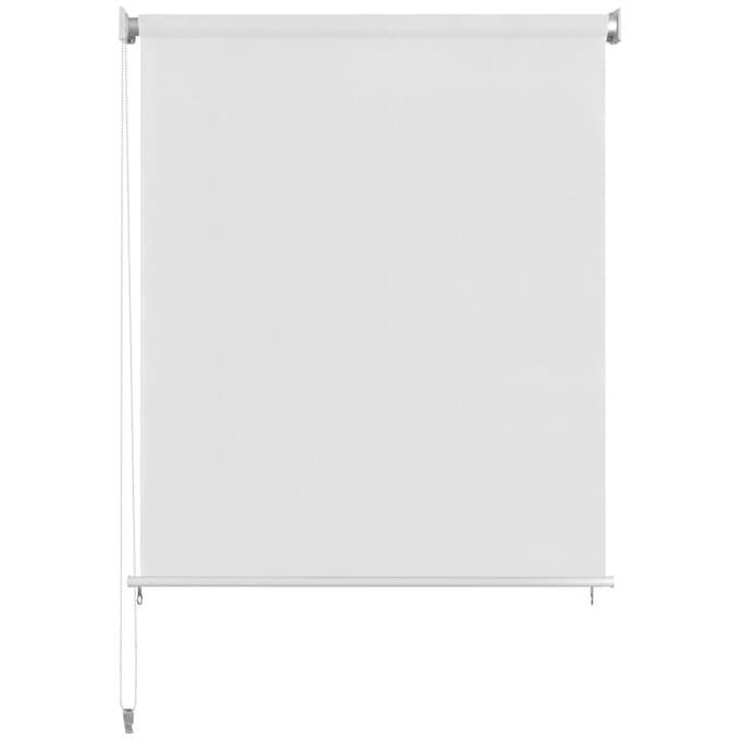 vidaXL Rolgordijn voor buiten 145(B)x140(H) cm wit