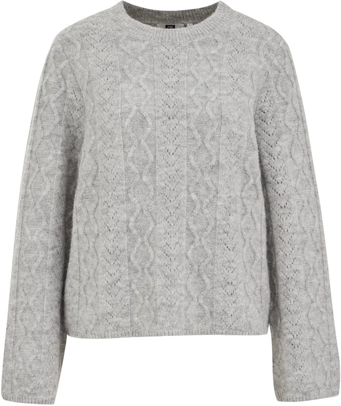 WE Fashion Knitted Pullover Light Grey Taglia: M | Maglioni a maglia Outlet | Donna | Grigio