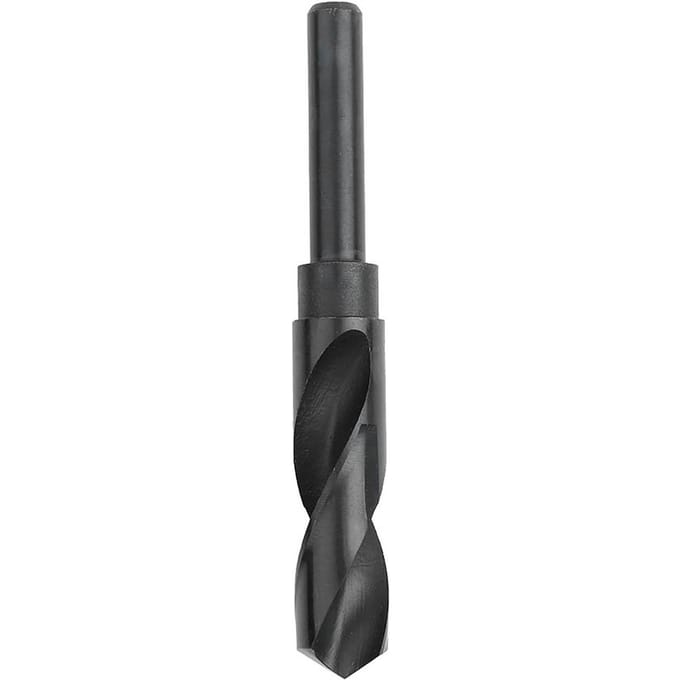 Foret à queue de 12 pouces Acier rapide Foret hélicoïdal Outil pour bois métal (21,0 mm)