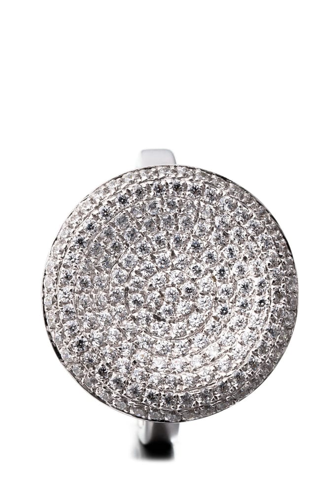 Orphelia ZR-3511/60 - Ring Micro Pavé Zirconium - 925 Zilver - Maat 60