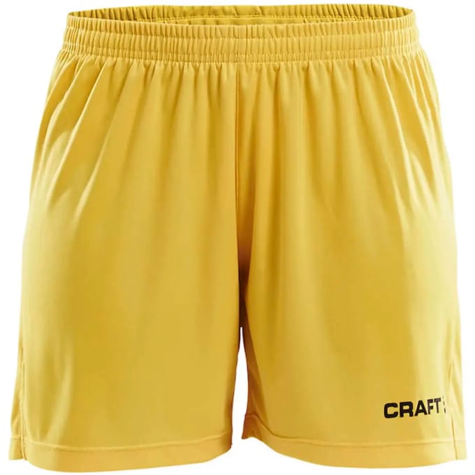 Craft Squad Short Dames - Geel | Maat: XS