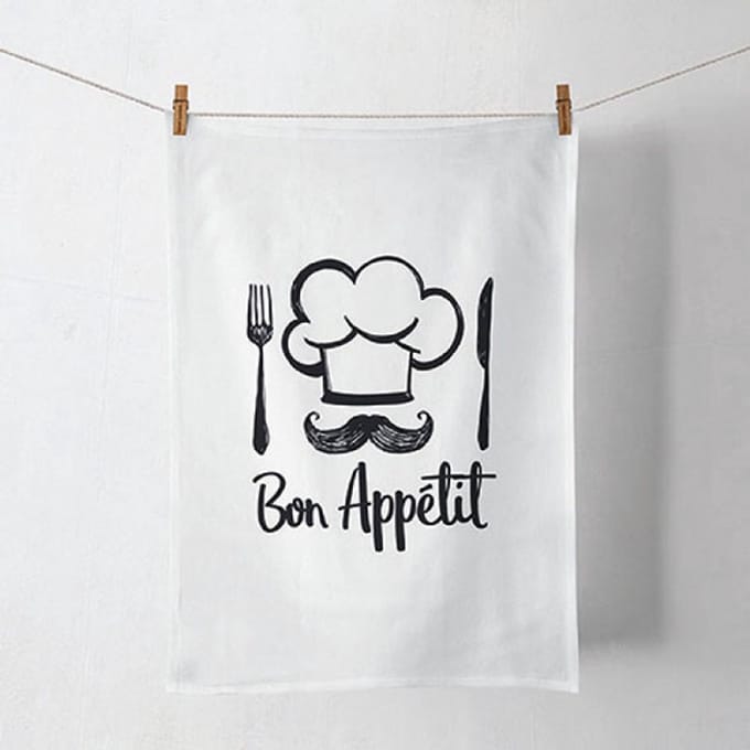 Ambiente - Theedoek - Chef white