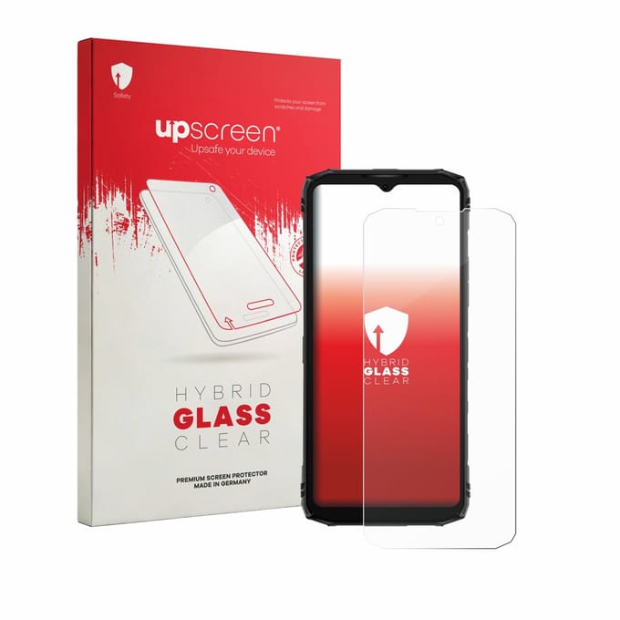 upscreen - Screenprotector voor Doogee Blade 10 Energy - Folie Beschermfolie Beschermglas transparant
