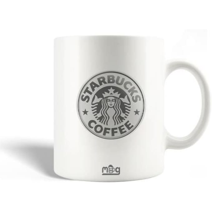 Grijze Keramische Starbucks Koffiemok