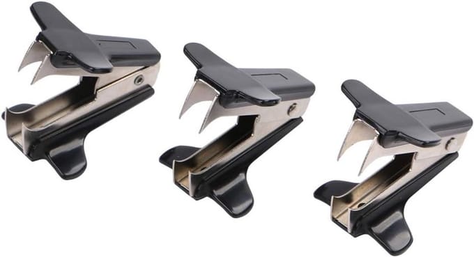 Brede Vingergreep Ontklemmer - 3 Stuks voor Standaard Nietjes