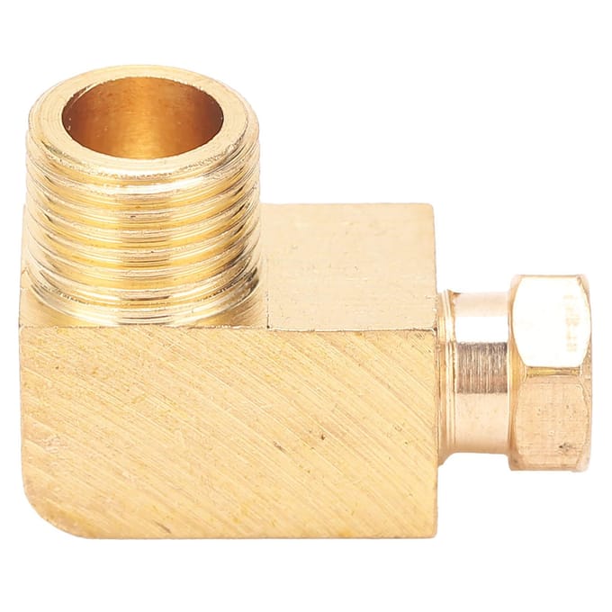 Messing Hoekstuk Blok Connector Adapter voor Oliepijp Verbinding PL610