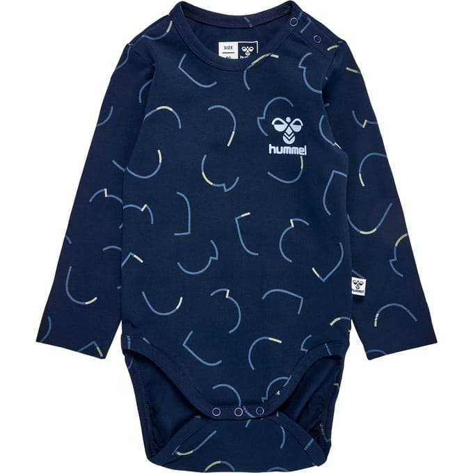 Hummel kinderbody met lange mouwen Hmlobi L/S 221122