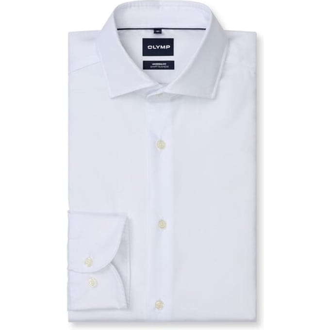 OLYMP Smart Business Overhemd, Modern Fit, Royal Kent, Wit